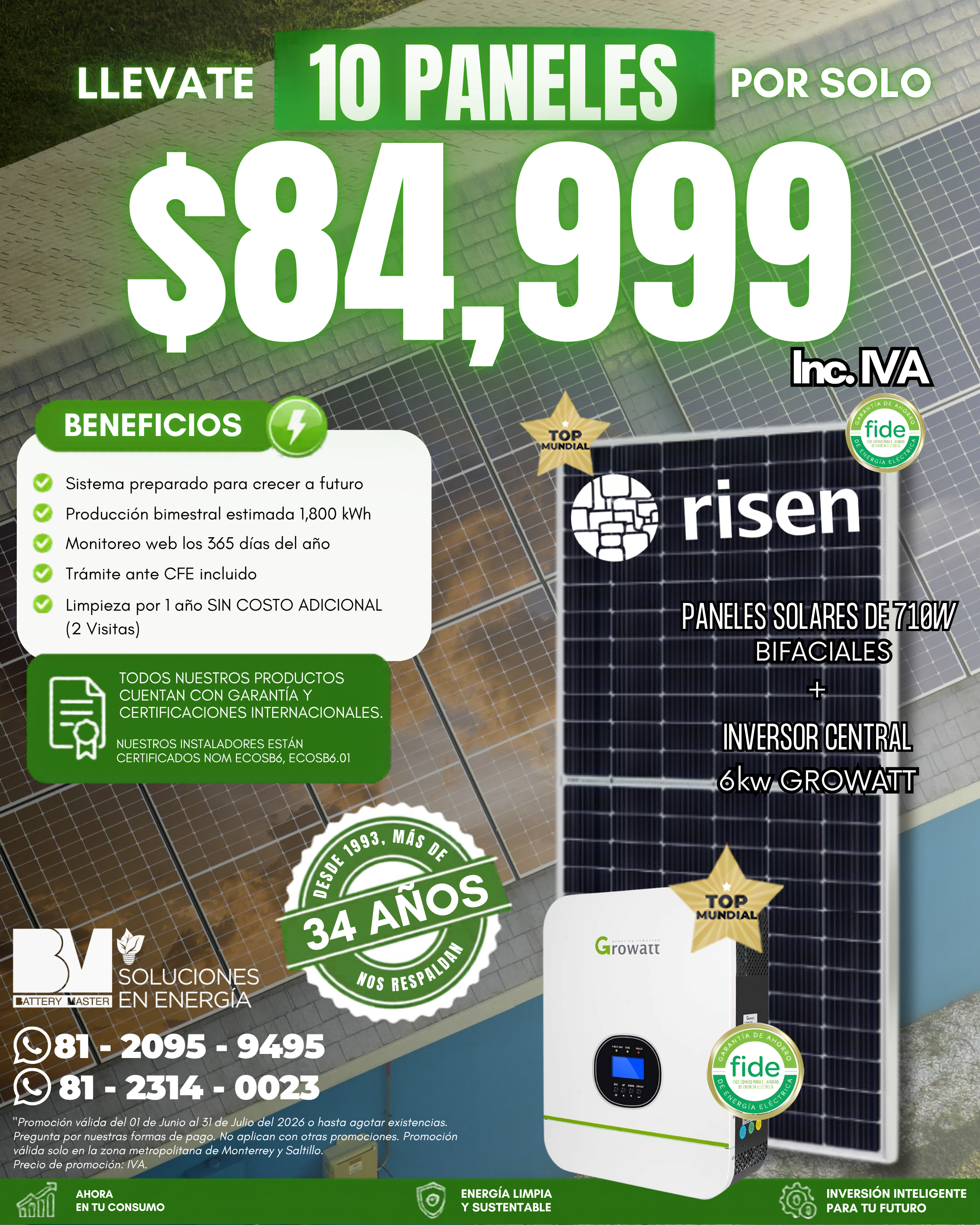Promoción Especial Solar BM